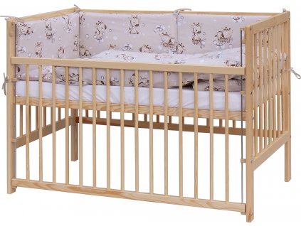 10842 2 2845 komplet postylka fiki 120x60 bezova med