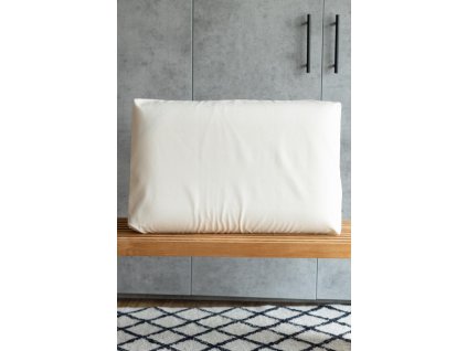 Protiroztočový povlak na anatomický polštář 42 x 66 cm | Nanobavlna® – režná biobavlna