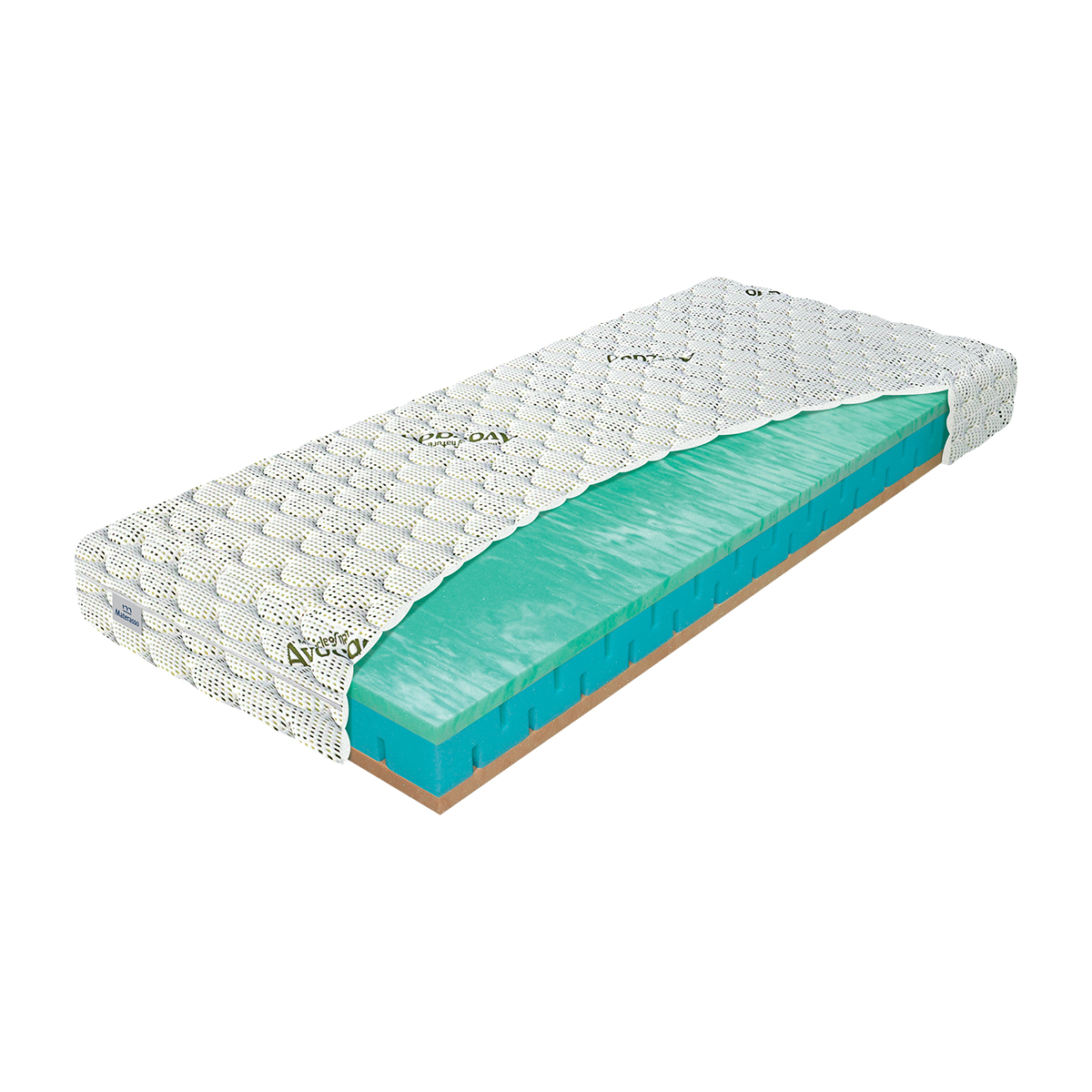 Materasso Partner Biogreen 1+1 ZDARMA Rozměr: 85x190 cm, Výška matrace: 18 cm