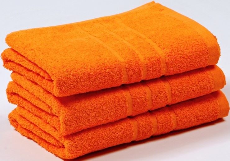 Levně VER Froté ručník UNI oranžová Rozměr: 50x100 cm
