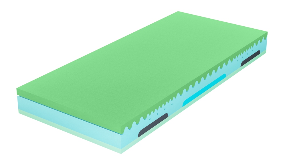 Levně Zdravotní matrace Tropico Guard Air Hybrid Rozměr: 100x200 cm, Výška matrace: 24 cm