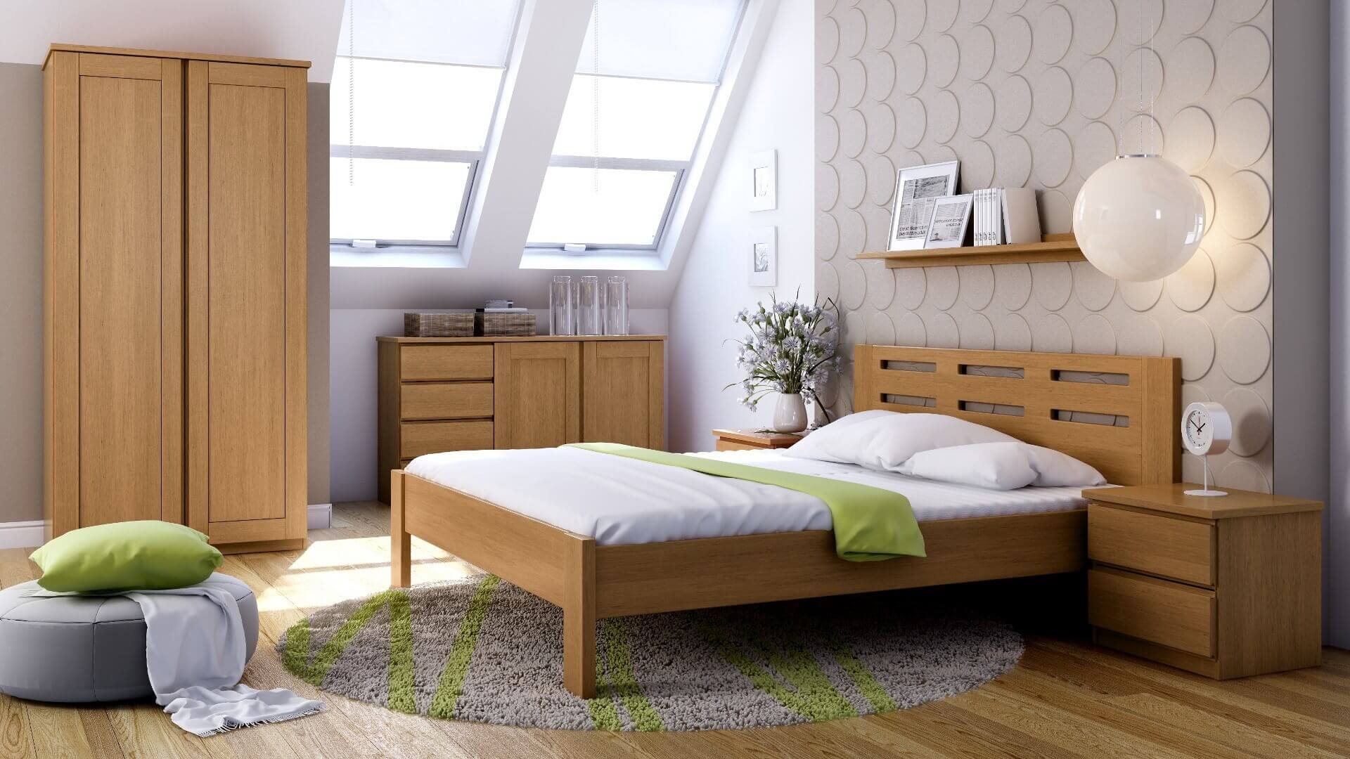 Komoda JELÍNEK DALILA LUX Y3DZ Materiál: Dub, Moření: Přírodní (obrázek 3)