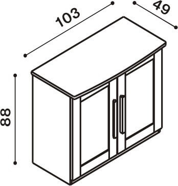 Komoda JELÍNEK PAVLA B2DD Materiál: Dub, Moření: Přírodní (obrázek 3)