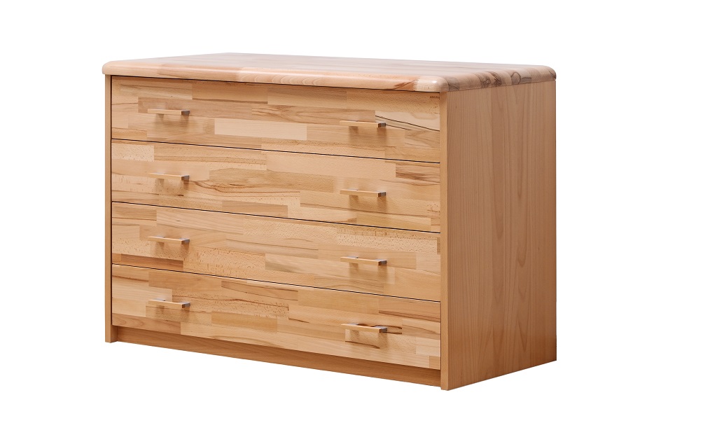 Levně Komoda BMB Adriana dub průběžný Materiál: Dub průběžný, Moření: Bělený olej