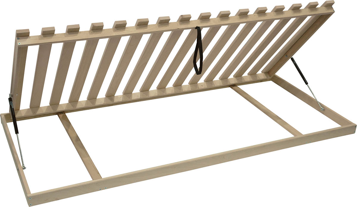 Levně Výklopný laťový rošt Materasso Masiv BV-buk Rozměr: 100x200 cm