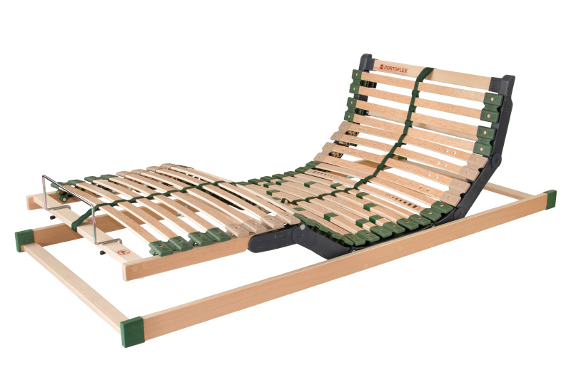 Levně Lamelový polohovací rošt Ahorn Portoflex Motor FLAT s bezšňůrovým ovládáním Rozměr: 100x190 cm