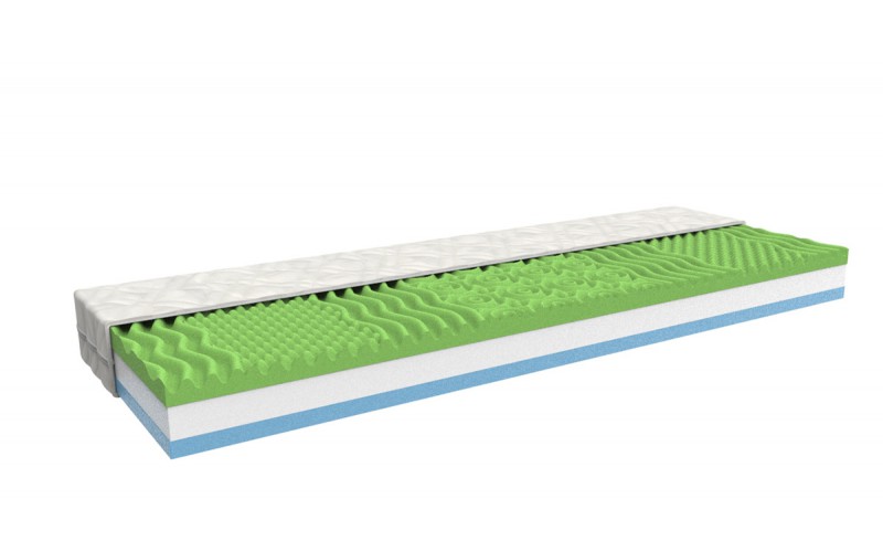 Levně MPO Matrace Matrace MPO Adela + polštář zdarma Rozměr: 100x200 cm, Potah: Aloe Vera