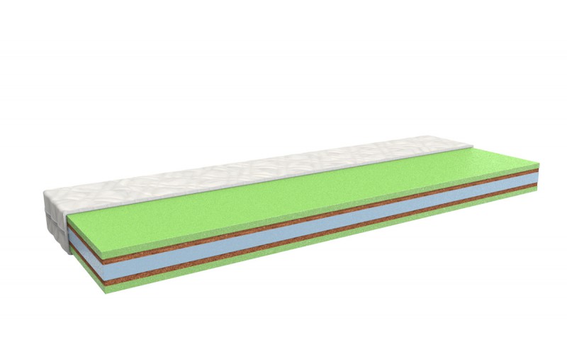 Levně MPO Matrace Matrace MPO Lena + polštář zdarma Rozměr: 100x200 cm, Potah: Aloe Vera