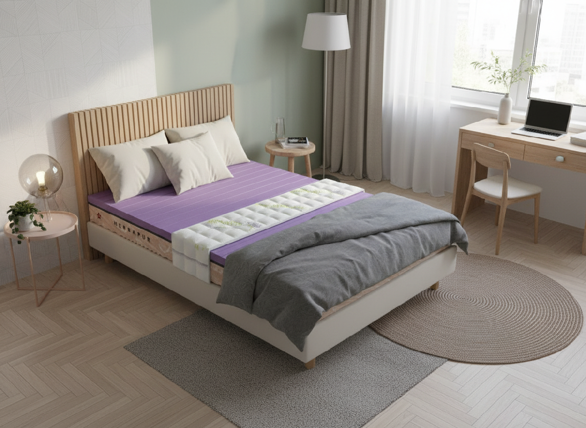 MPO Matrace Zdravotní matrace MPO Herbapur ® L Pegasus + polštář zdarma Rozměr: 80x160 cm, Potah: Herbapur (obrázek 3)