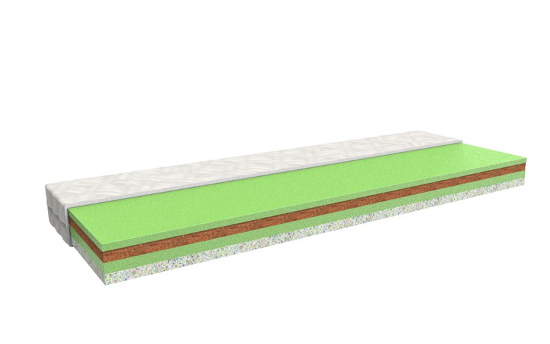 Levně MPO Matrace Matrace MPO XXL + polštář zdarma Rozměr: 100x200 cm, Potah: Aloe Vera