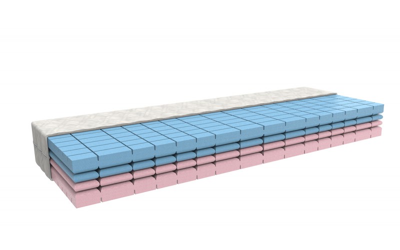 Levně MPO Matrace Matrace MPO Marina + polštář zdarma Rozměr: 120x220 cm, Potah: omyvatelný