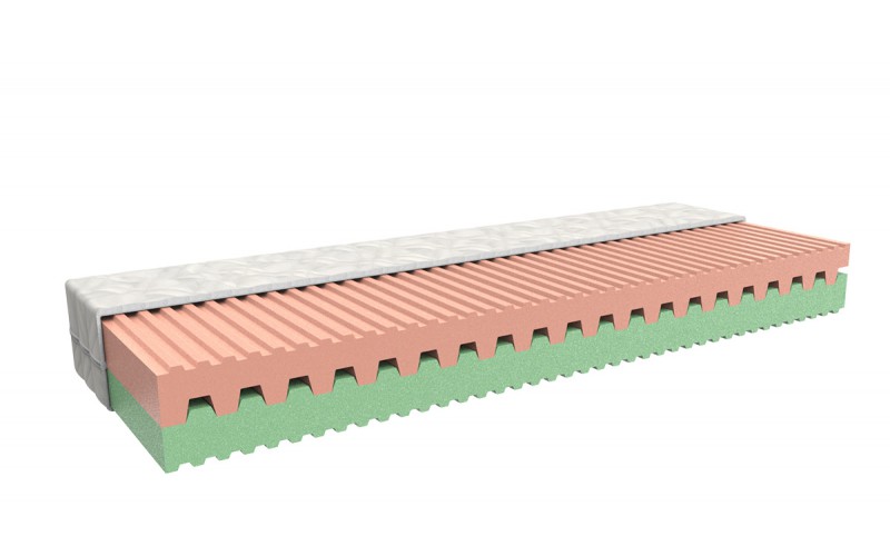 Levně MPO Matrace Matrace MPO Tina + polštář zdarma Rozměr: 100x200 cm, Potah: Aloe Vera