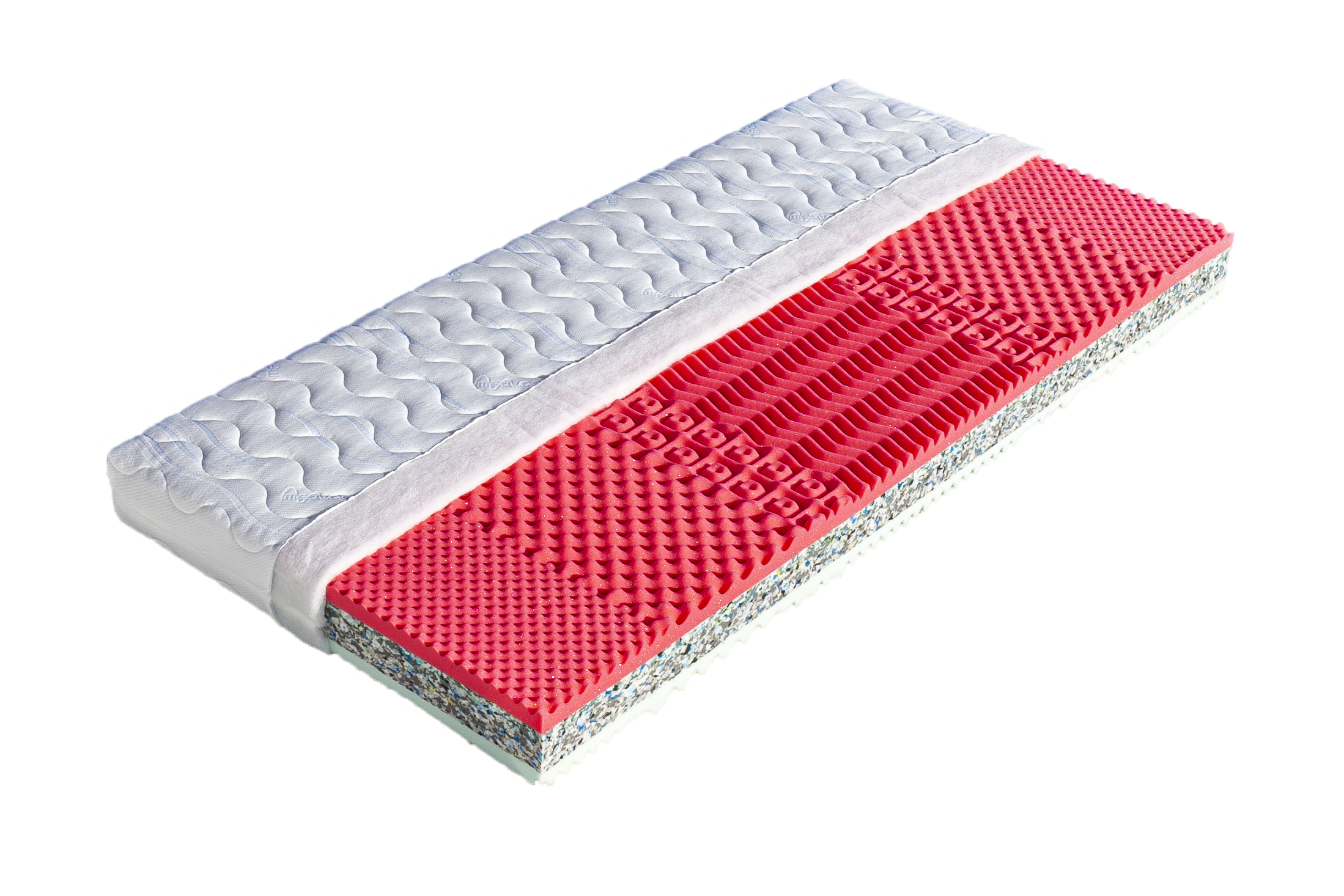 Levně Matrace do rozkládací postele Dřevočal Neapol Rozměr: 2x40x200 cm, Potah: Aloe Vera