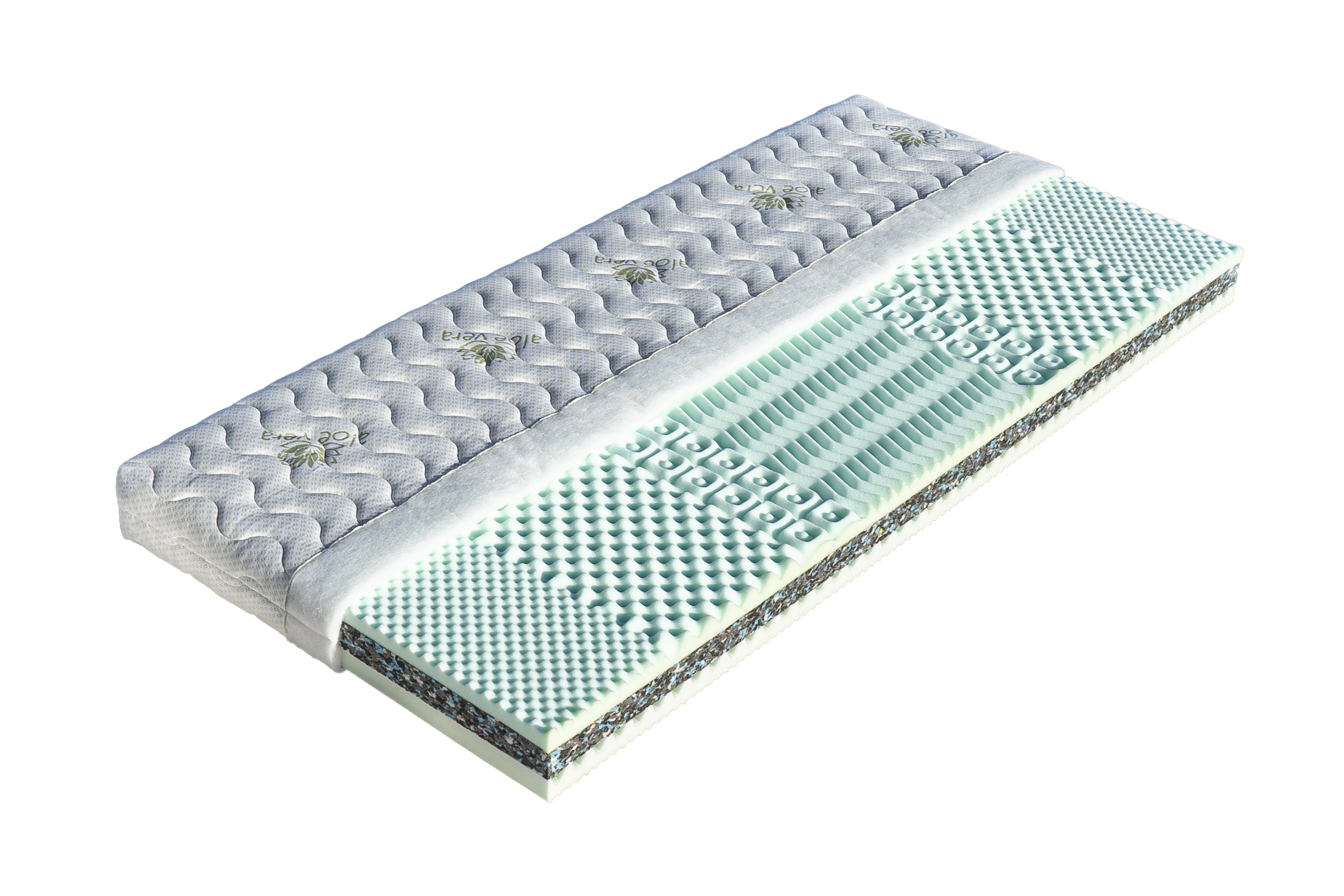Levně Matrace do rozkládací postele Dřevočal Hana Rozměr: 2x40x200 cm, Potah: Aloe Vera