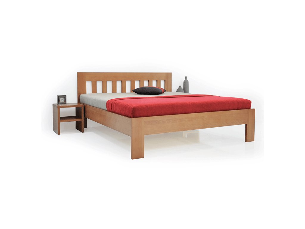 Postel GWdesign Orfeus Rozměr: 90x200 cm, Moření: Buk-B0 (obrázek 3)