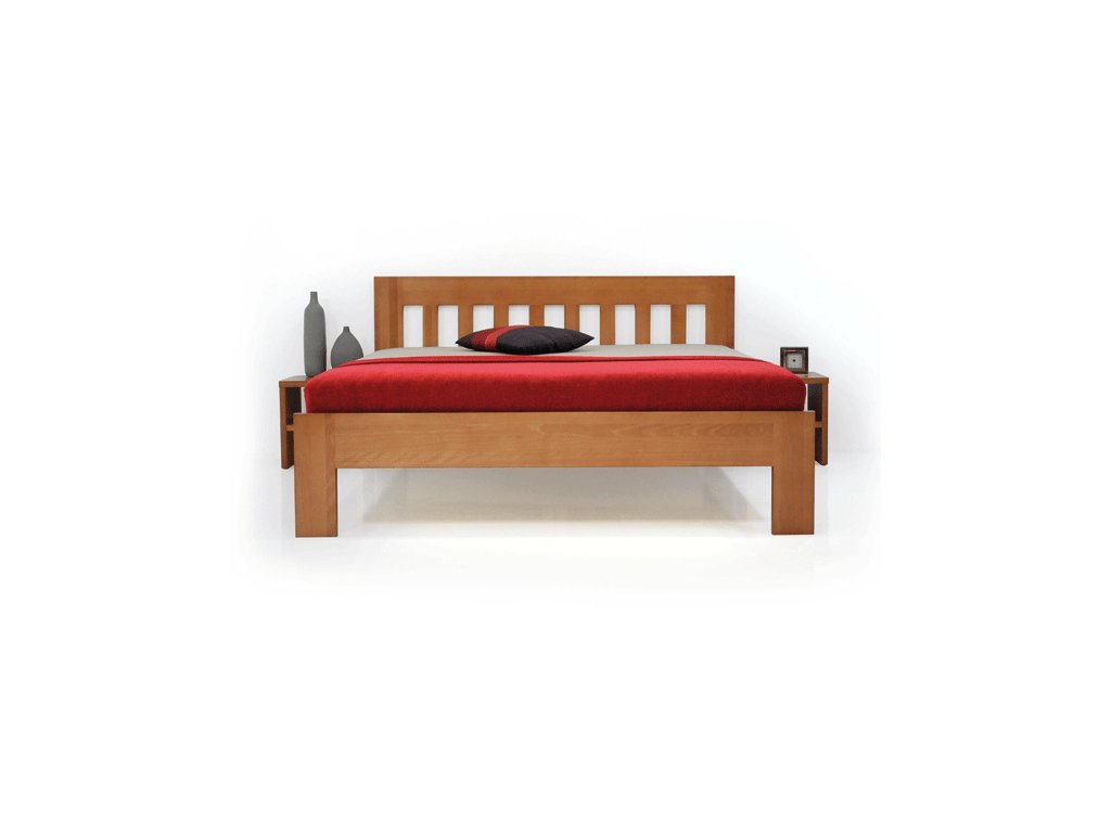 Levně Postel GWdesign Orfeus Rozměr: 140x200 cm, Moření: Dub-D0