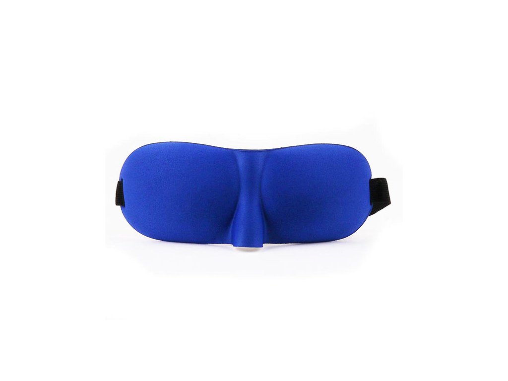 Levně 3D Maska na oči na spaní Barva: modrá