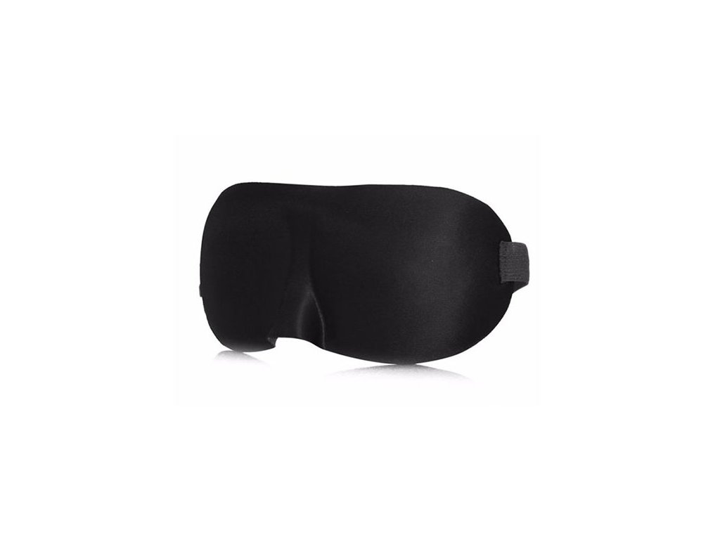 Levně 3D Maska na oči na spaní Barva: Černá