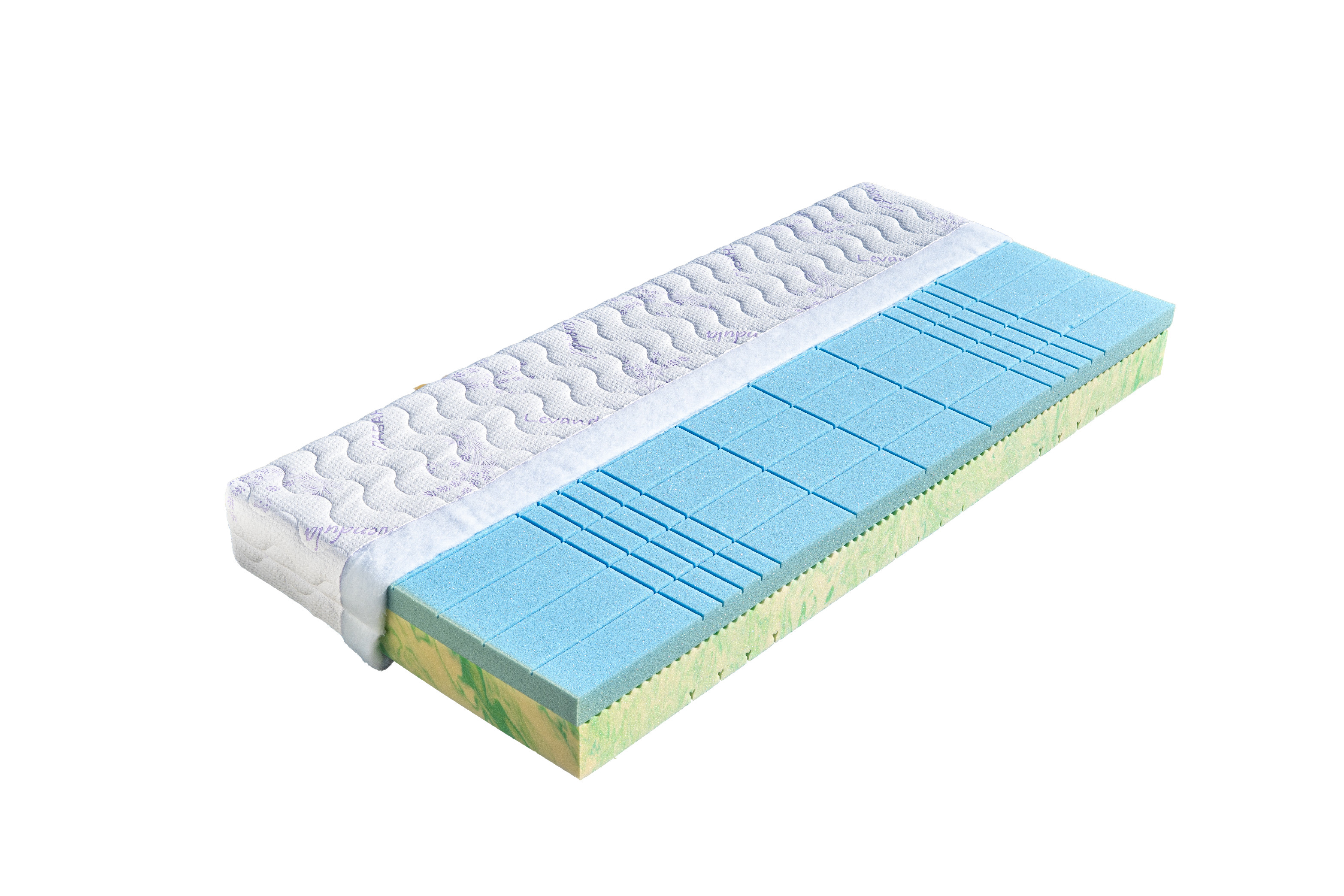 Levně Dřevočal Zdravotní matrace Cartagena + polštář zdarma Rozměr: 100x200 cm, Potah: Aloe Vera