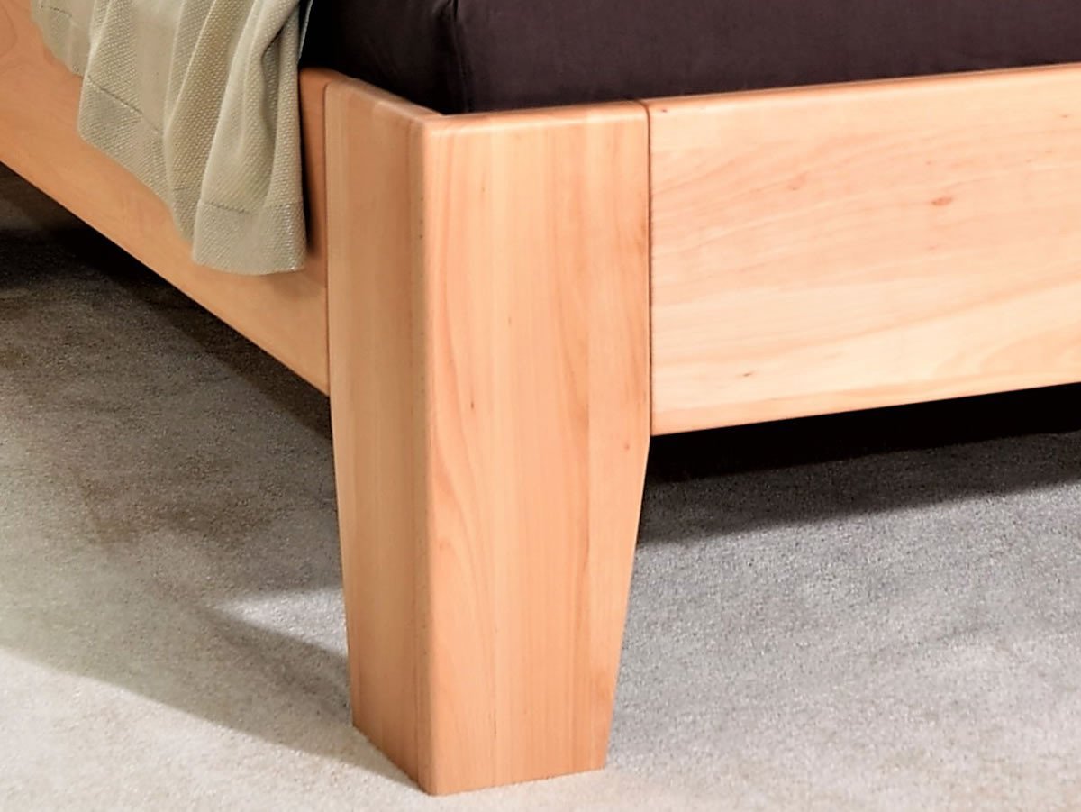 Postel Kolacia design Kleopatra 1 - masiv buk Rozměr: 80x190 cm, Moření: Olej č. 1 (obrázek 4)