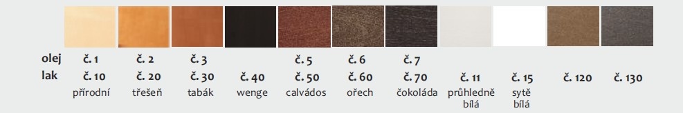 Postel Kolacia design Kleopatra 1 - masiv buk Rozměr: 80x190 cm, Moření: Olej č. 1 (obrázek 7)