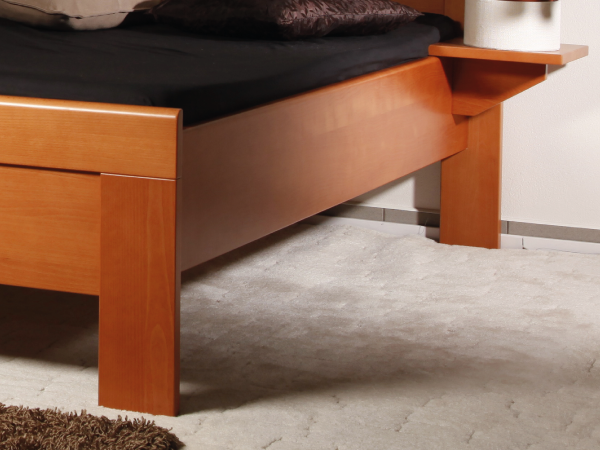 Postel Kolacia design Arleta 4 - masiv buk Rozměr: 80x190 cm, Moření: Olej č. 1 (obrázek 4)