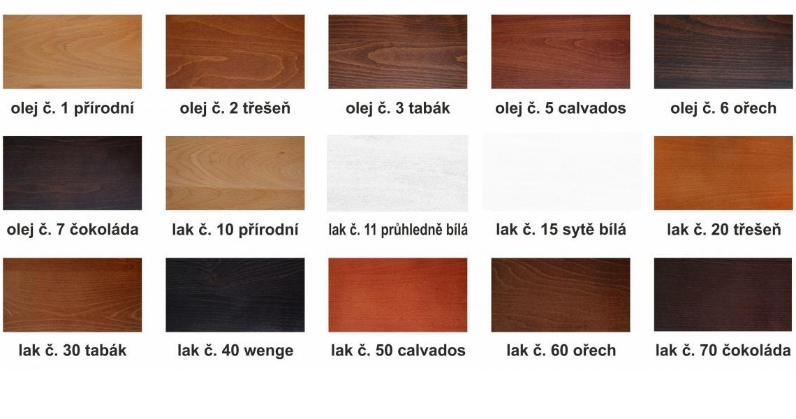 Postel Kolacia design Arleta 4 - masiv buk Rozměr: 80x190 cm, Moření: Olej č. 1 (obrázek 6)