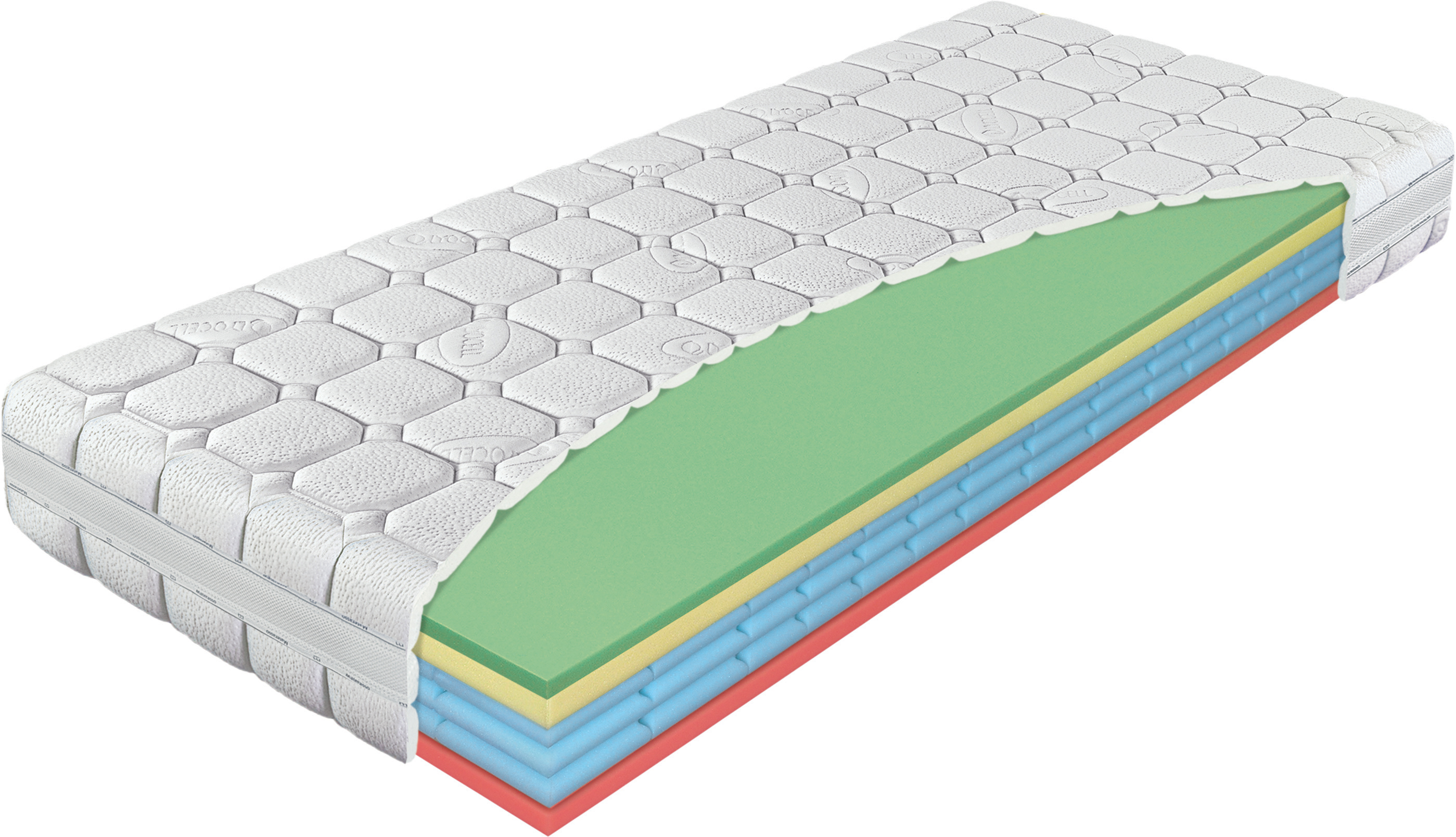 Levně Materasso Airspring Visco Rozměr: 100x190 cm