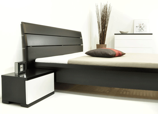 Postel GWdesign Claudia Rozměr: 120x200 cm, Moření: Buk-B0 (obrázek 3)