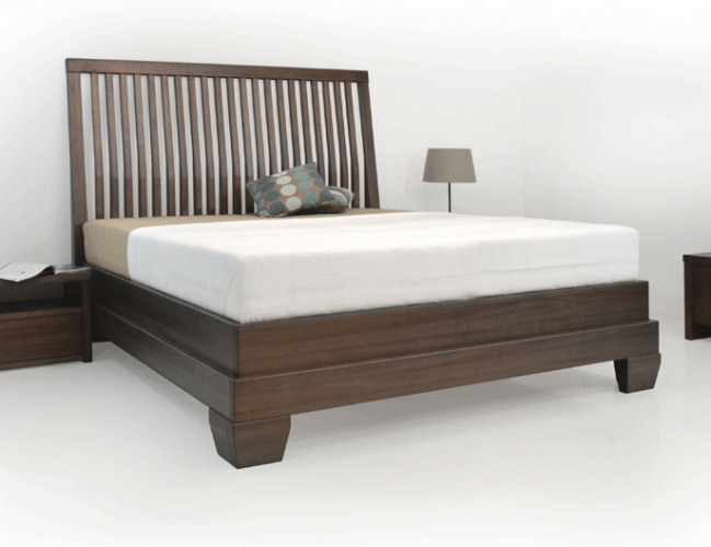 Postel GWdesign Mona Rozměr: 200x200 cm, Moření: Dub-D6