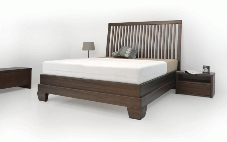 Postel GWdesign Mona Rozměr: 140x200 cm, Moření: Buk-B0 (obrázek 4)