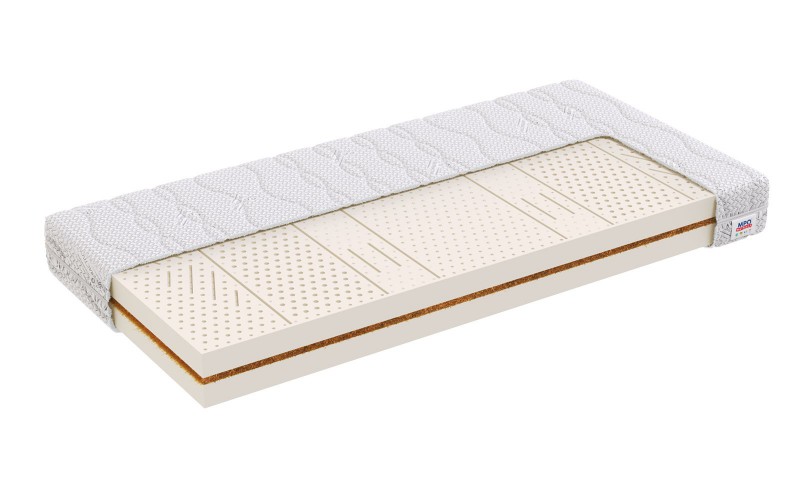 MPO Matrace Zdravotní matrace MPO Latex Bio Trend + polštář zdarma Rozměr: 100x220 cm, Potah: Bambus