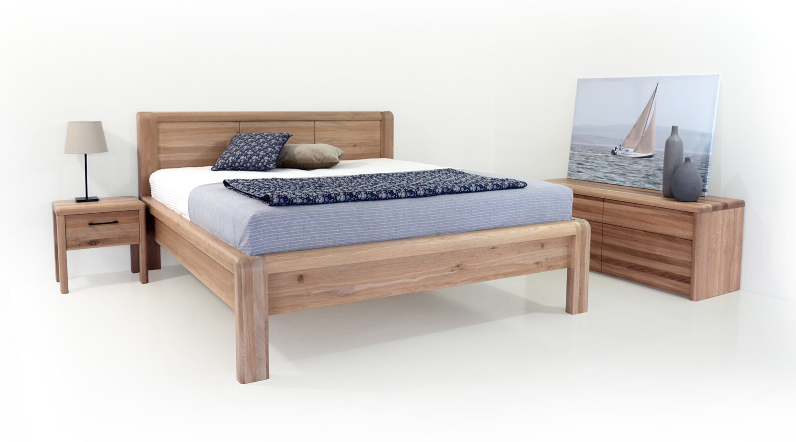 Levně Postel GWdesign Rita Rozměr: 120x200 cm, Moření: Buk-B0