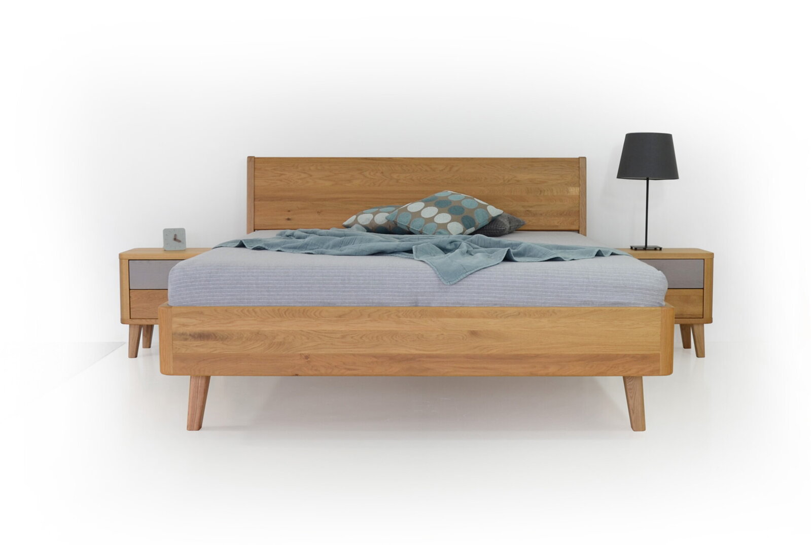 Levně Postel GWdesign Nina Rozměr: 120x200 cm, Moření: Dub-D0