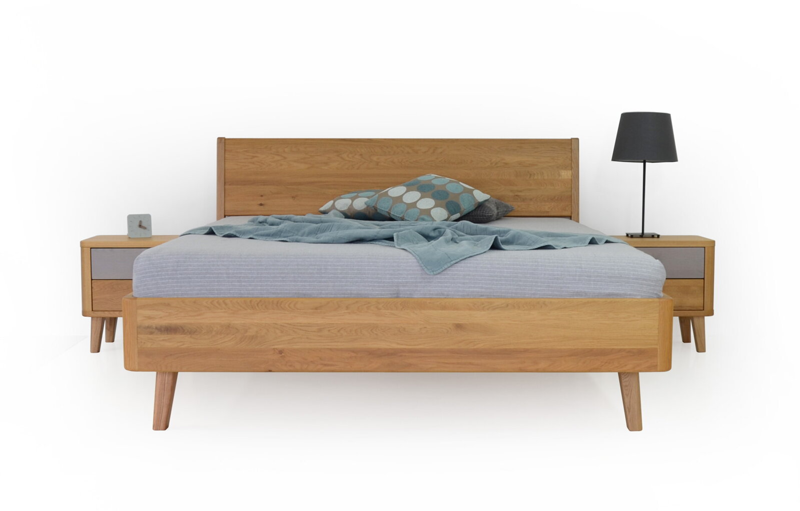 Postel GWdesign Nina Rozměr: 90x200 cm, Moření: Buk-B0 (obrázek 6)