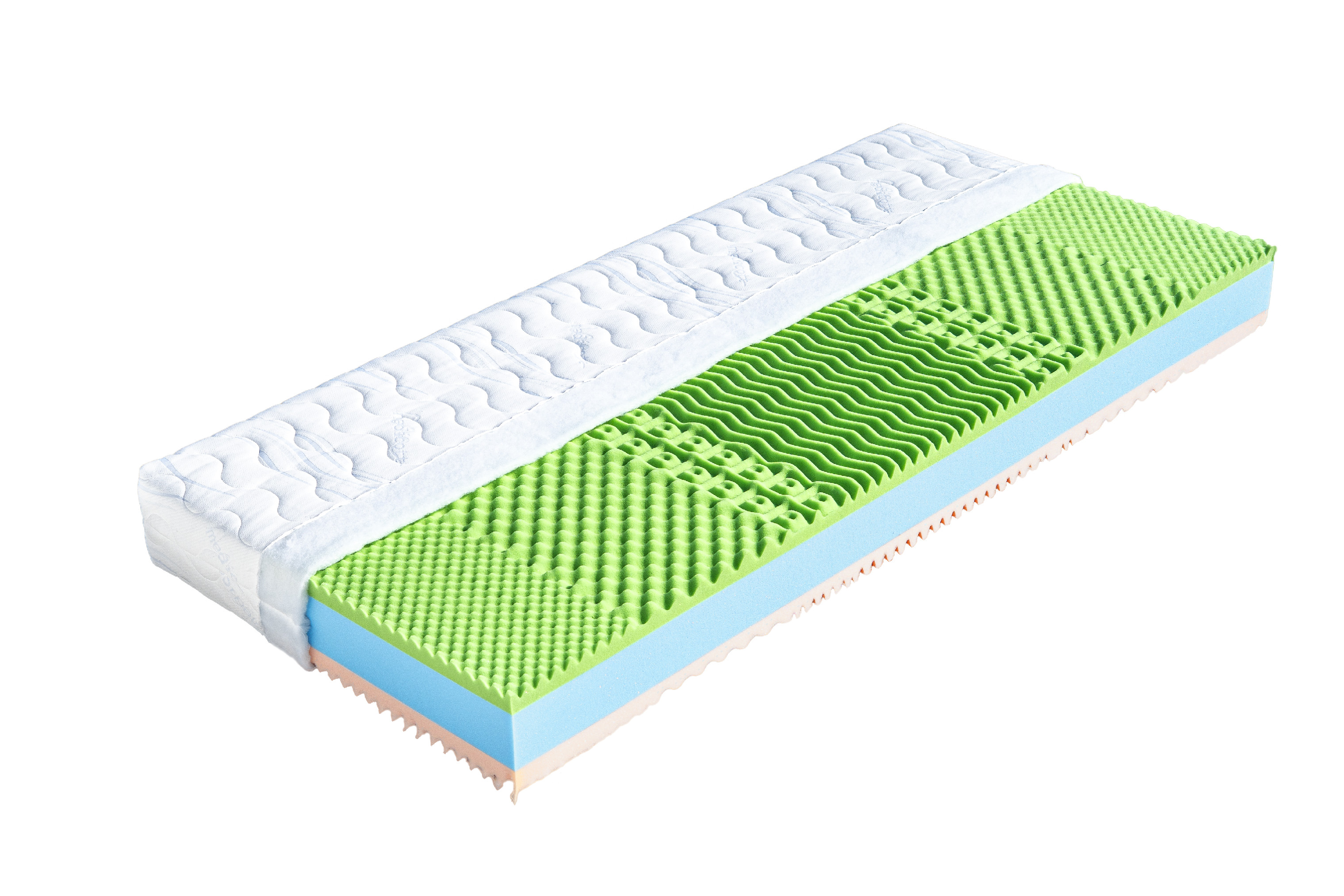 Levně Matrace Dřevočal Eliška Rozměr: 100x200 cm, Potah: Aloe Vera