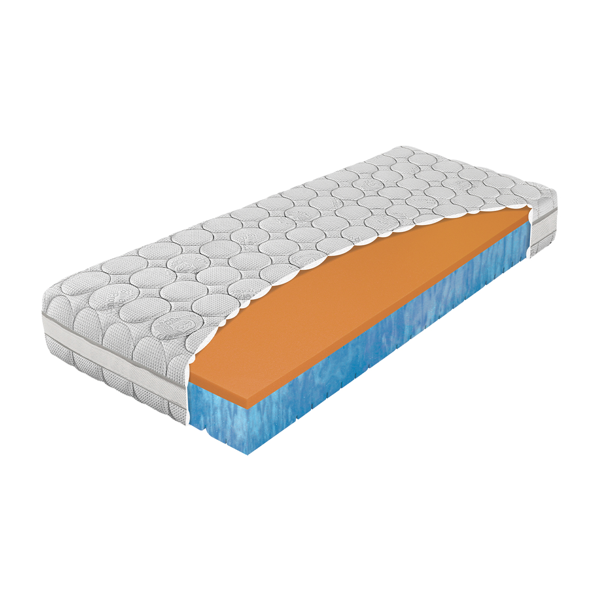 Materasso Hybrid Hard 24 Rozměr: 80x195 cm