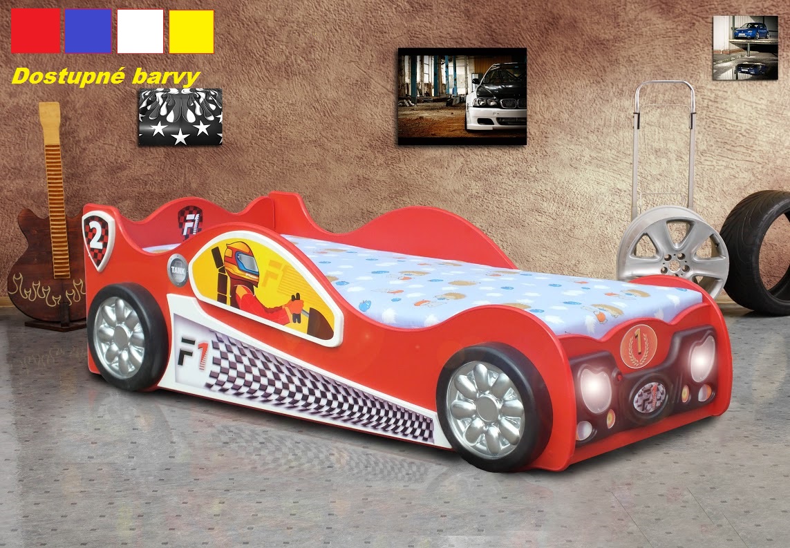 Levně Dětská postel auto Monza Mini