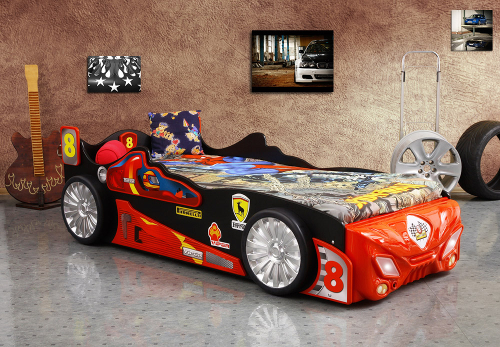 Levně Dětská postel auto VIPER