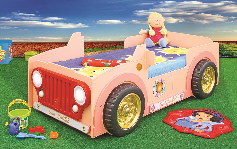 Levně Dětská postel Jeep Pink