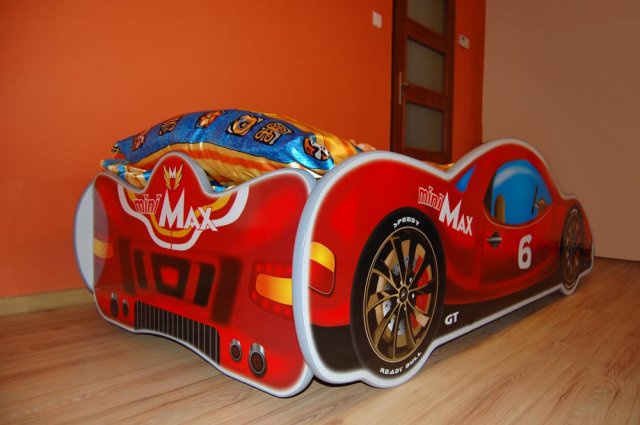 dětská postel auto minimax červený (obrázek 3)