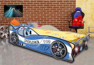 Levně Dětská postel Cars Policie