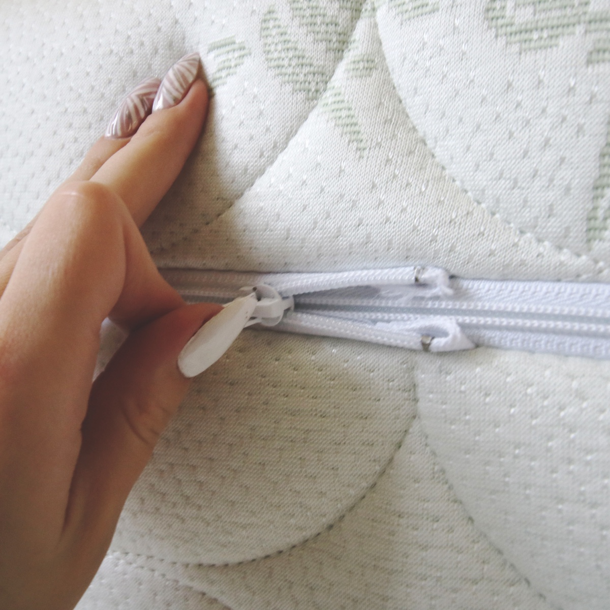 Materasso comfort antibacterial oliva Rozměr: 80x190 cm, Potah: Oliva (obrázek 5)