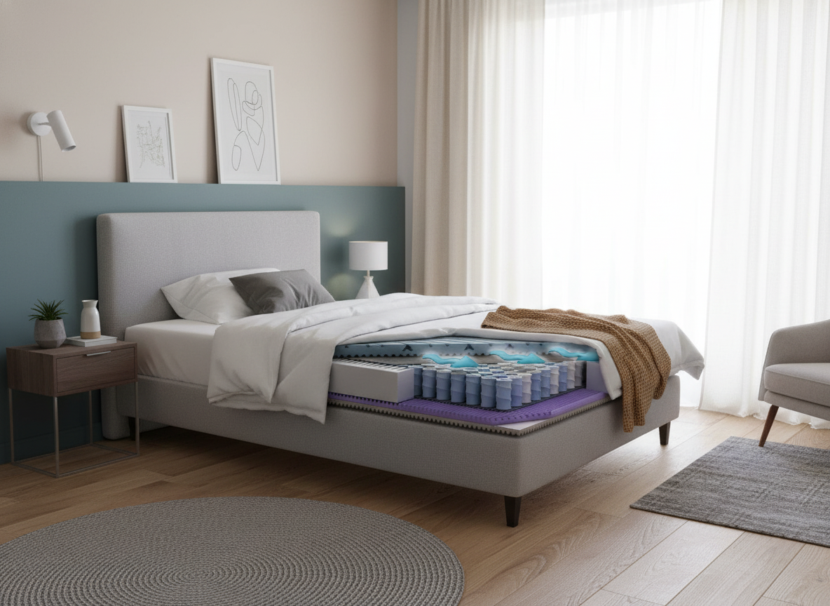 Vyspimese.CZ Zdravotní taštičková matrace Lux Prestige Rozměr: 80x190 cm (obrázek 3)