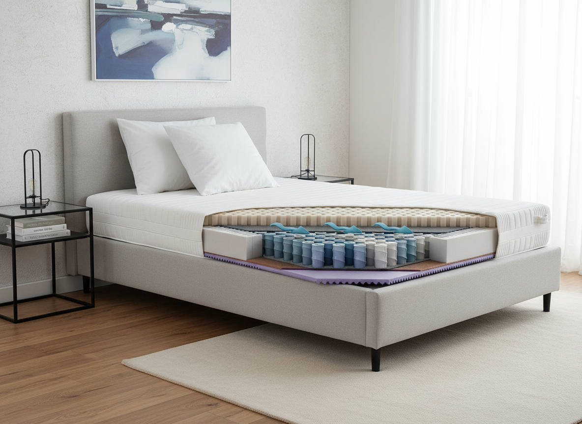 Latexová matrace Optimal Rozměr: 80x190 cm (obrázek 3)