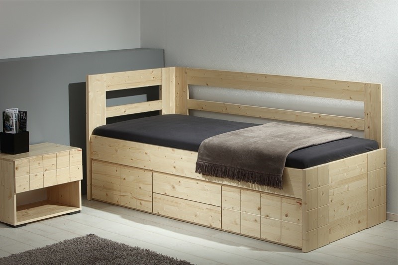 Levně Gazel Postel Hanny II. smrk Rozměr: 120x200 cm