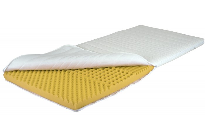 Levně Vrchní matrace Moravia Comfort topper VISCO Rozměr: 100x190 cm, Výška matrace: 4 cm