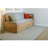 Postel Tandem Ortho s pravou područkou - Masivní Buk