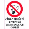 zákaz kouření a používání el. cigaret