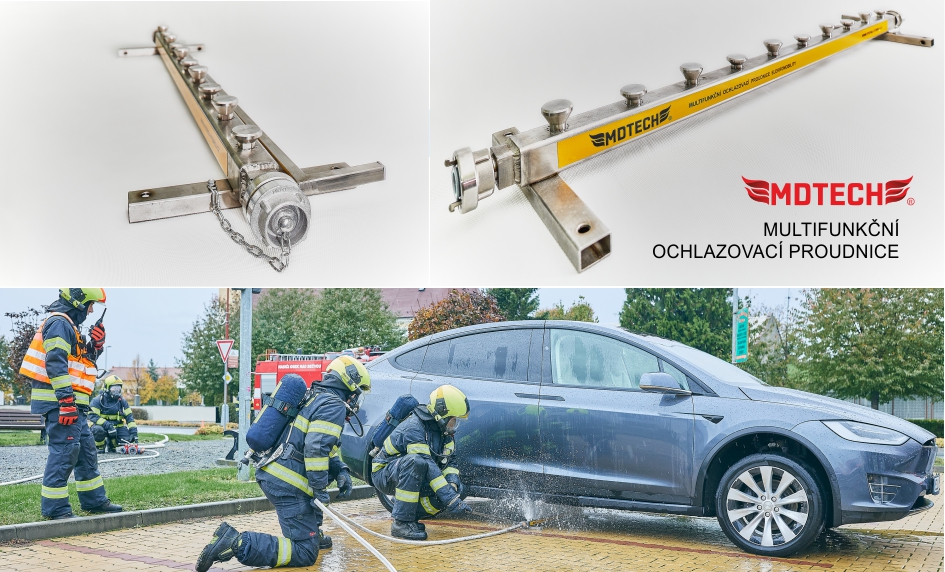 Multifunkční ochlazovací proudnice